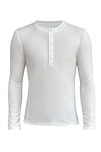 Snap Button Henley Shirt