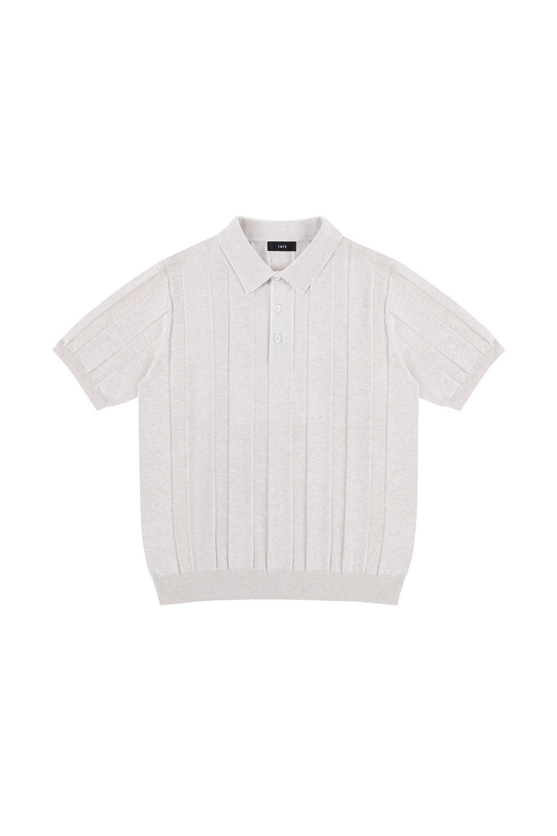 Linen Blend Polo Shirt