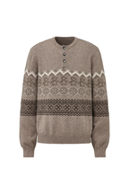 Fair Isle Knit Sweater