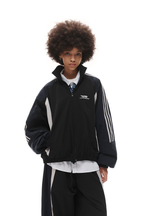 Striped Coach Jacket Set