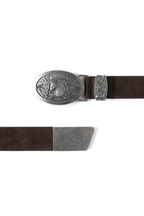 Embossed Leather Belt