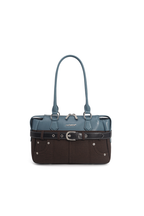 Retro Colorblock Bowling Bag