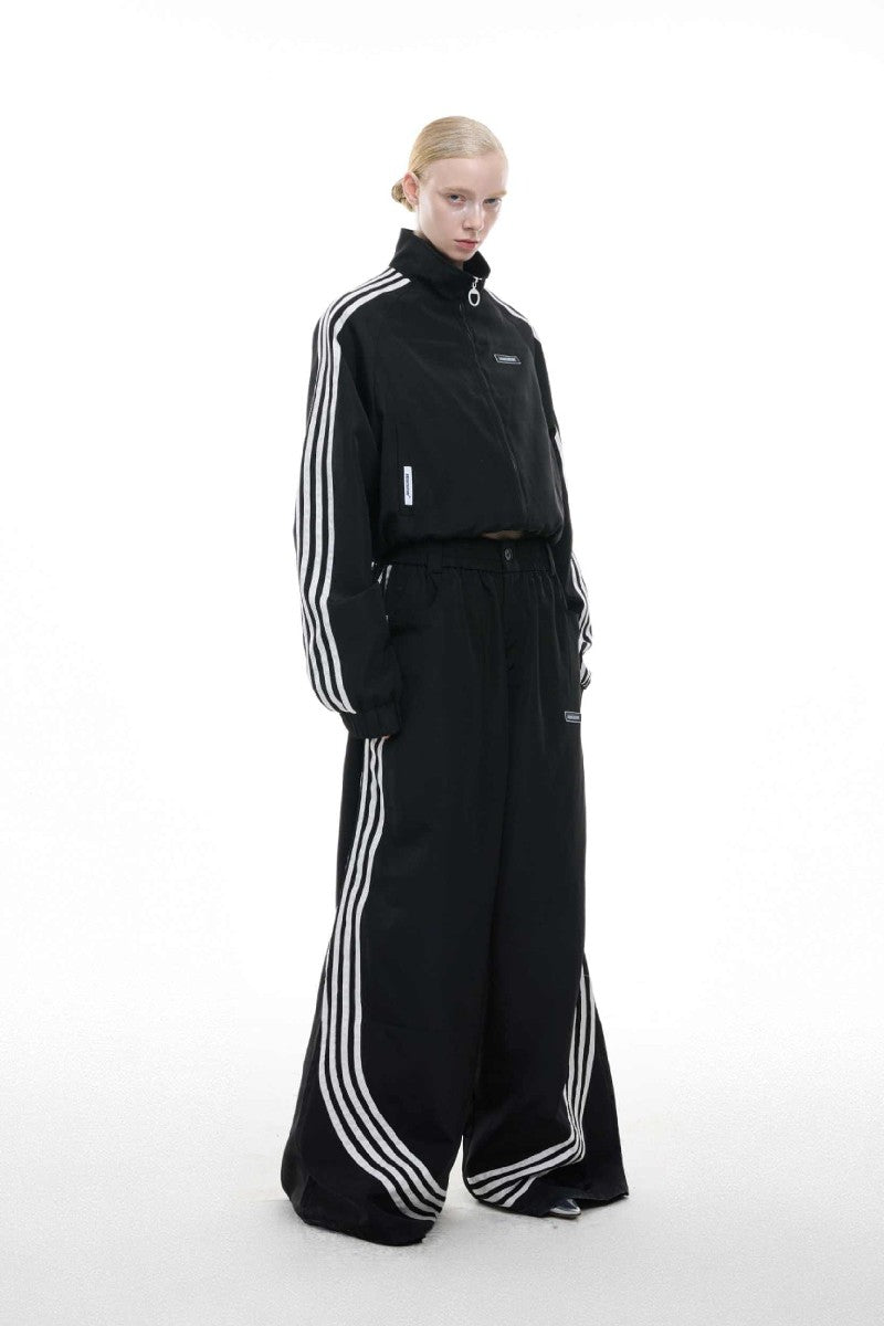 Striped Retro Track Pants