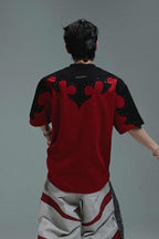 Burnout Rhinestone Cotton Tee