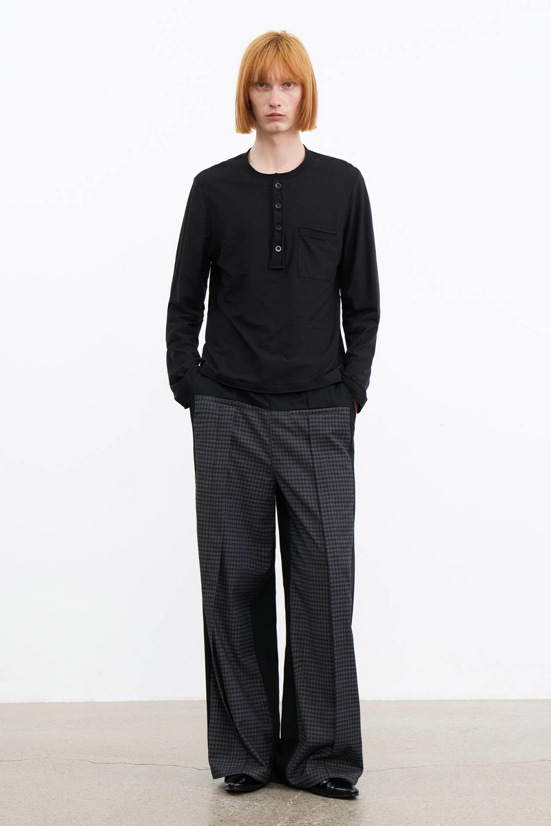 Pocket Henley Long Sleeve