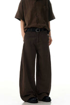 Brown Blade Banana Pants