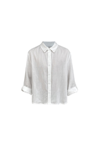 Tencel Linen Roll Sleeve Shirt