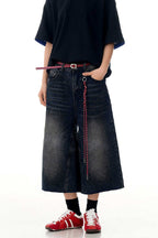 Washed Blue Jorts