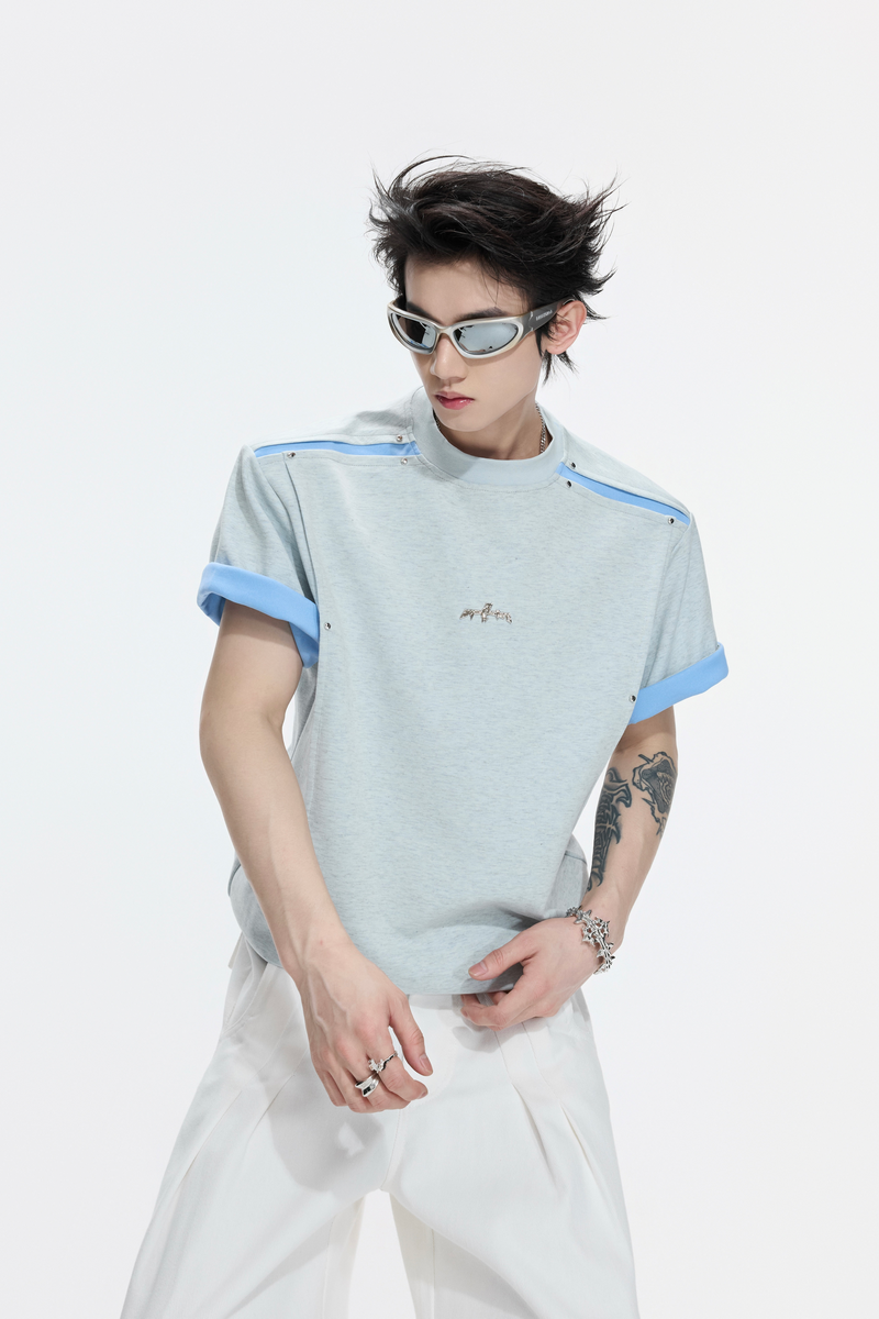 Contrast Deconstructed T-Shirt