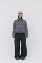 Modern Cropped Down Jacket