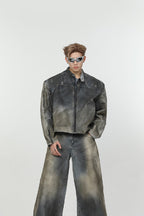 Loose Washed Jeans