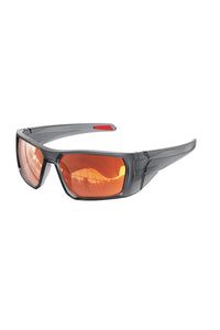 Bright Transparent Gray + Tea-Plated Orange