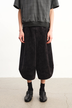 Textured Wide Leg Capris