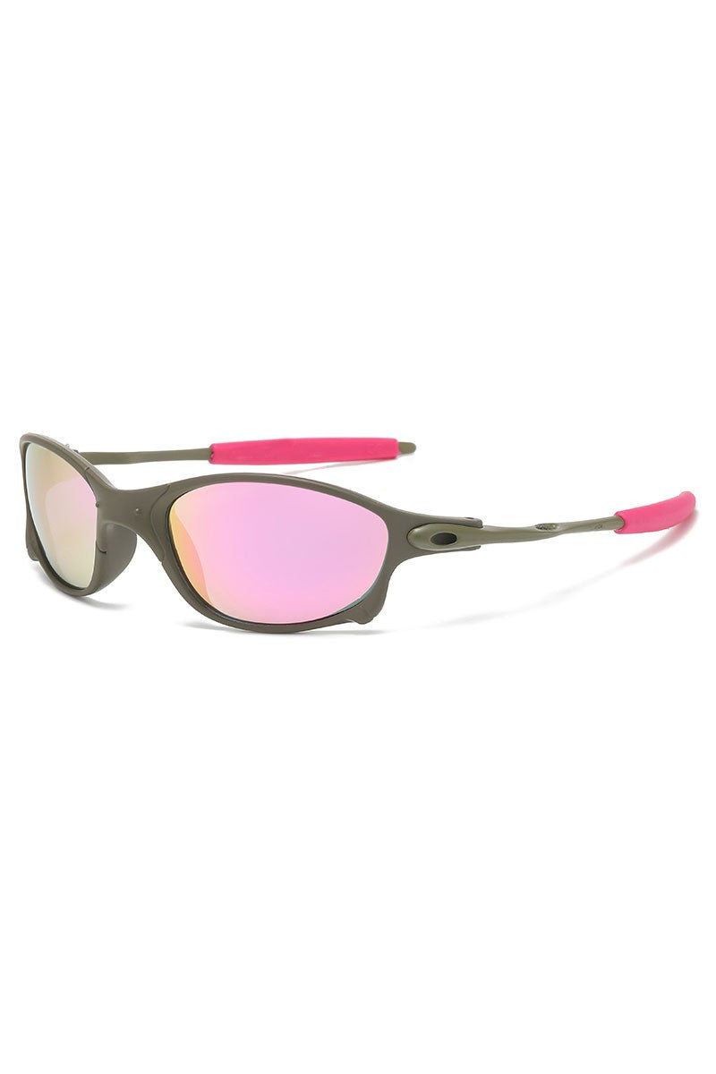 Futuristic Wraparound Sunglasses
