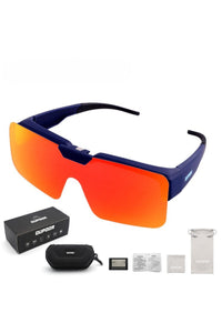 Blue Frame - Red Film (Polarized Type)