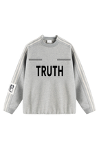 Four Stripe Graphic Sweatshirt