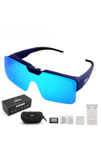 Blue Frame - Dazzling Blue Film (Polarized Type)