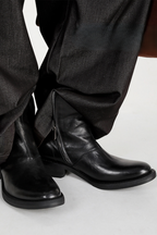 Pointed Zip Chelsea Boots