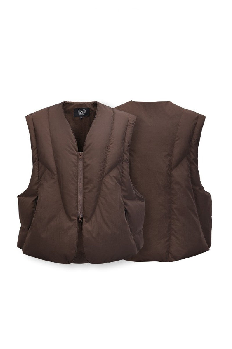 Cropped Vest Jacket