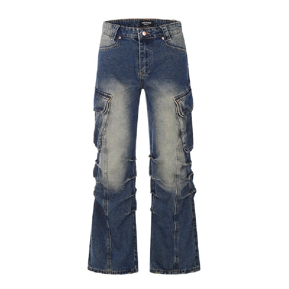 Straight Cargo Jeans