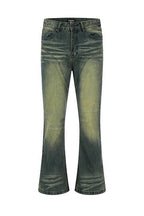 Washed Flared Jeans