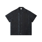 Snake Pattern Cuban Shirt