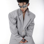 Shoulder Pads Loose Suit Jacket