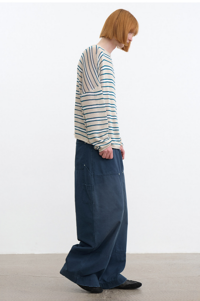 Riveted Distressed Carpenter Pants