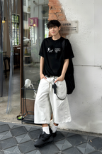 Baggy Jean Shorts