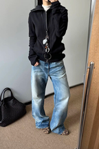 Baggy Washed Jeans