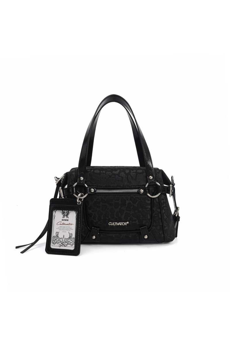 Y2K Leopard Bowling Bag