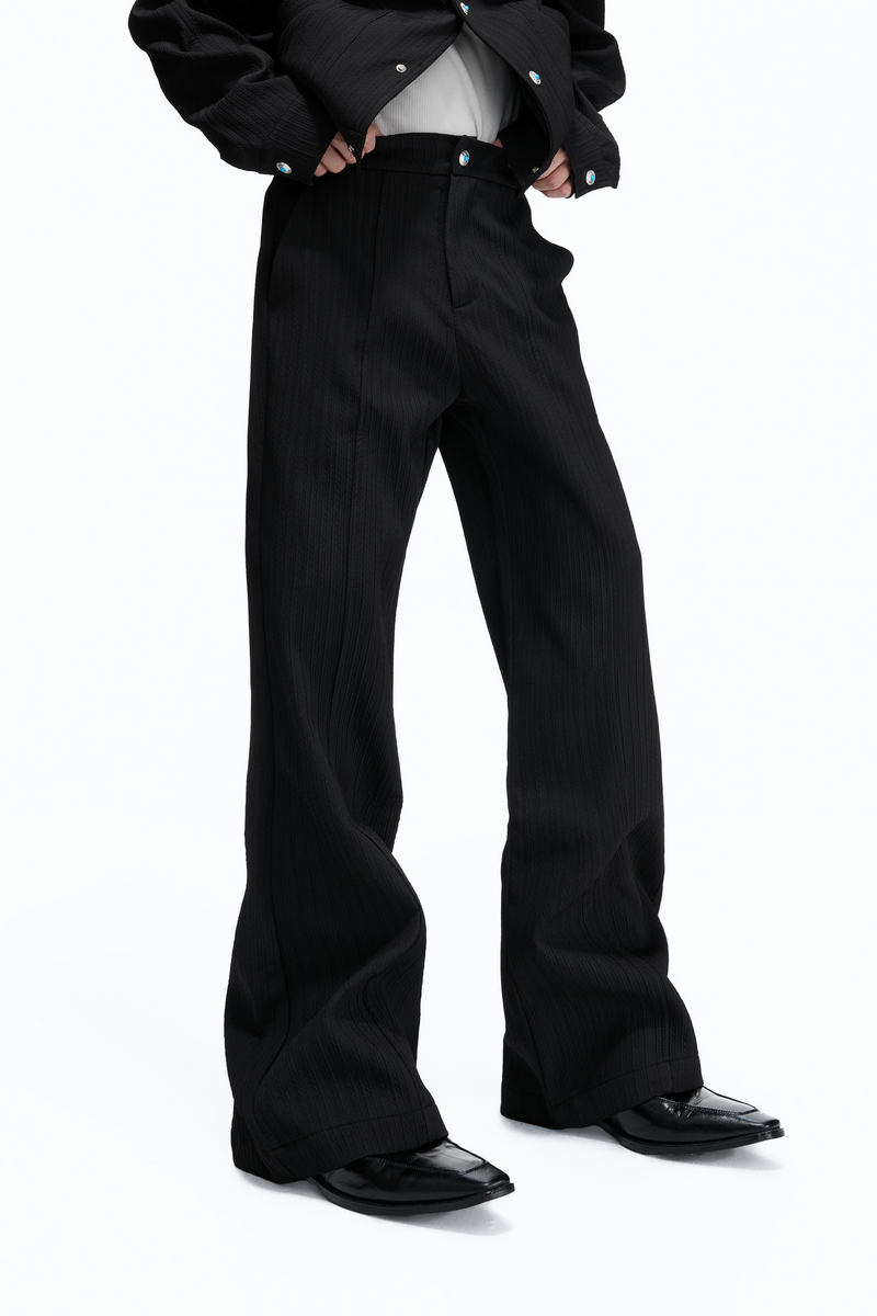 Textured Jacket & Trousers Separates