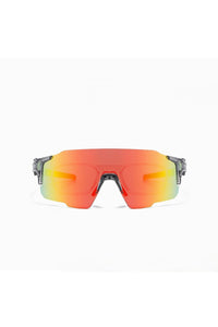 Transparent Gray And Black Frame Orange-Red Film (Without Inner Ring)