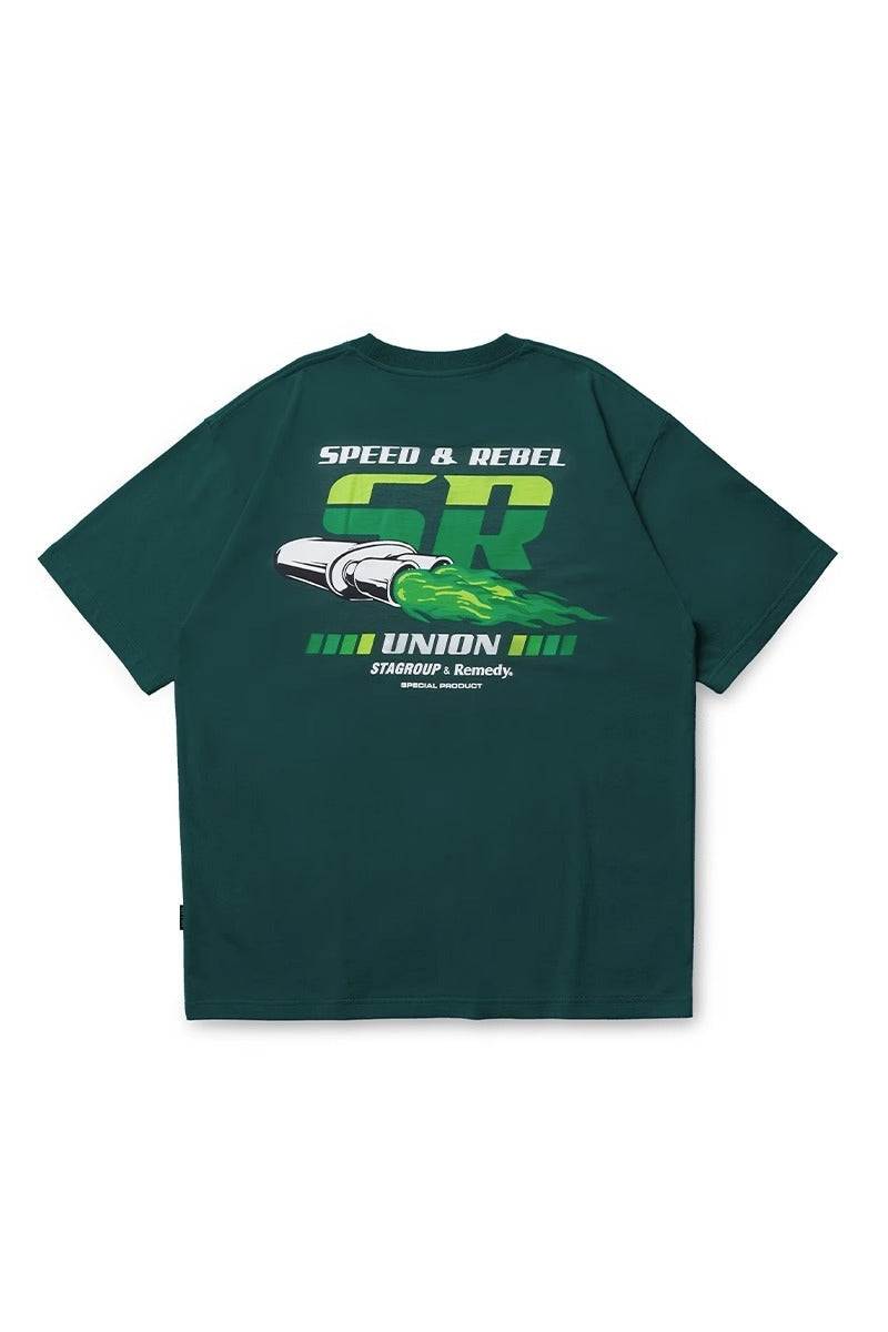 Engine Print Tee