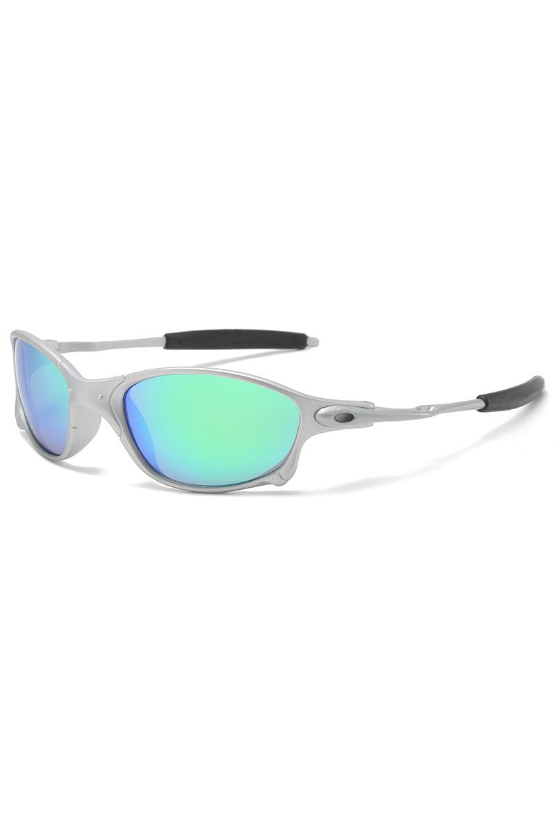 Futuristic Wraparound Sunglasses