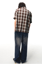 Belted Plaid Shirt