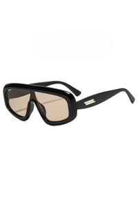 Black Frame Light Brown Sheet