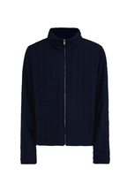 Cable Knit Down Jacket