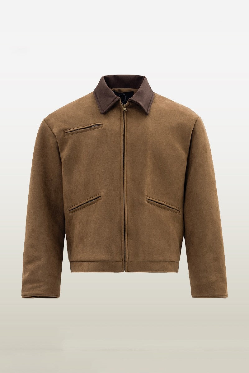 Suede Pilot Jacket