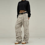 Pleated Oversized Trousers