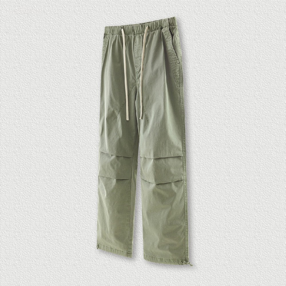 Side Stripe Pleat Sweatpants