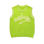 Logo Knit Vest Sweater