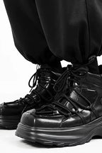 Leather Chunky Martin Boots - EU Only