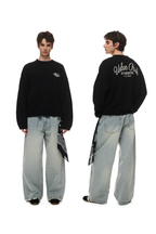 Jacquard Crewneck Sweater