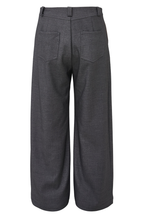 Layered Pleated Wide Pants