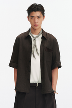 Textured Wool Shirt