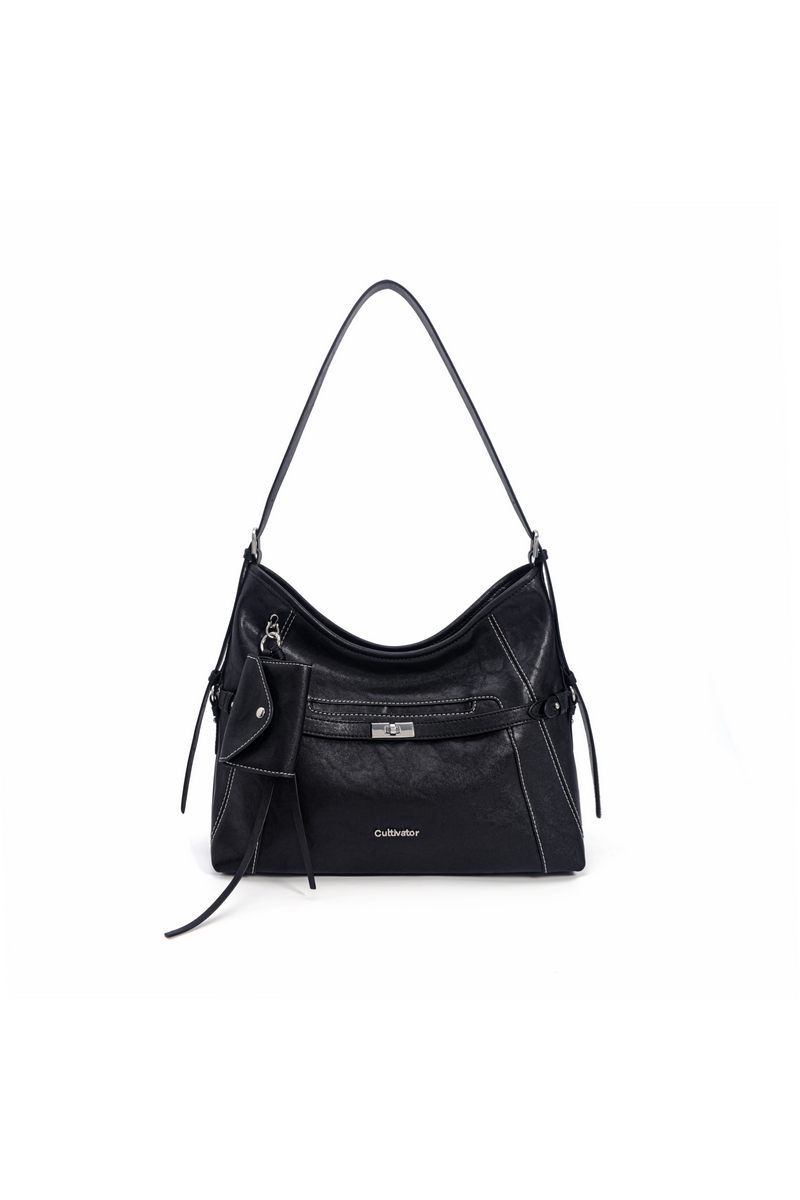 Premium Leather Hobo Bag