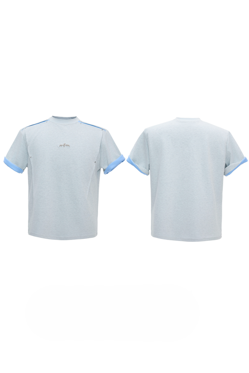 Contrast Deconstructed T-Shirt