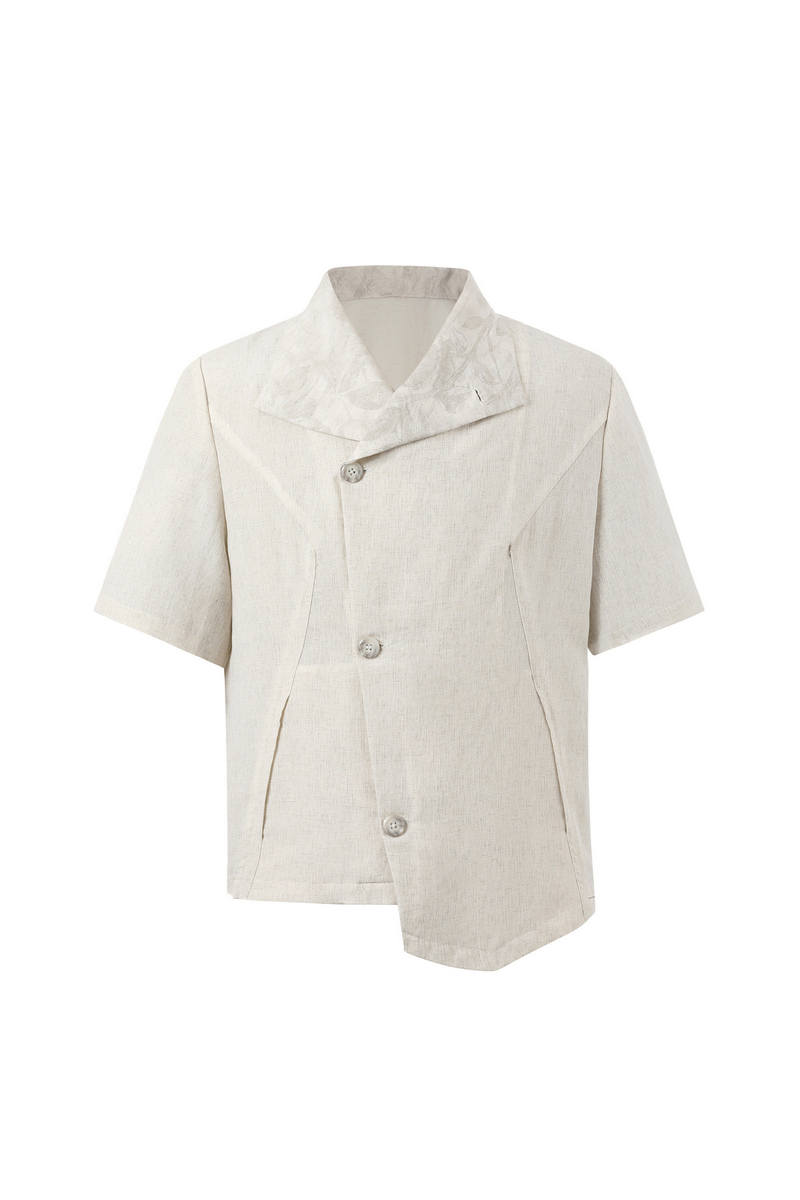 Jacquard Deconstructed Shirt