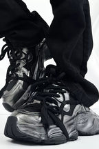 Vintage Chunky Lace-Up Dad Sneakers - EU Only